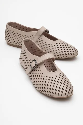Arian Leder Ballerina Damen