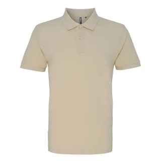 Asquith & Fox Herren-Poloshirt mit kurzen Ärmeln (natürlich)