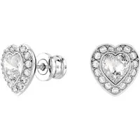 Swarovski Paar Ohrstecker Schmuck Geschenk Ariana Grande Ohrringe Herz, mit Swarovski® Kristall