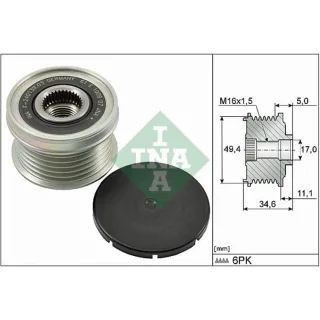 Ina Generatorfreilauf Audi Seat Skoda VW 535015510