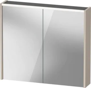 Duravit D-Code Spiegelschrank mit LED Beleuchtung Türen 2, DC7106091910000