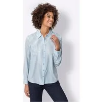 Sieh an! Klassische Bluse Hemdbluse Langarm