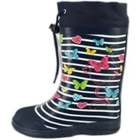 Beck Gummistiefel Fantasy Gummistiefel (wasserdichter, schmaler Stiefel, für trockene Füße bei Regenwetter) Naturkautschuk