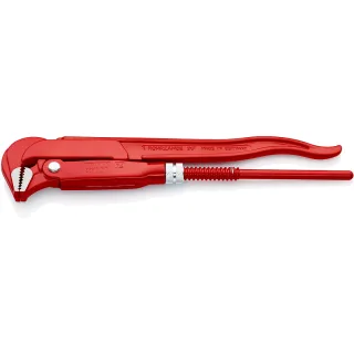 KNIPEX Rohrzange 90° 310 mm rot pulverbeschichtet - 8310010