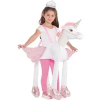 Amscan Kostüm Märchen Einhorn Reiter Kostüm für Mädchen