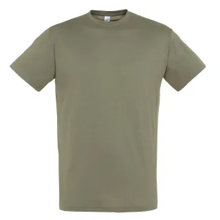 SOLS Herren Regent T-Shirt mit kurzen Ärmeln (Khaki)
