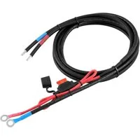 enjoy solar Profi-Batteriekabel 1m/3m 6mm², mit 10A/15A/25A/30A Sicherung Batteriekabel, mit M8 Ringösen, Batterie zu Laderegler
