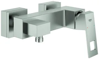 GROHE EH-Brausebatterie Eurocube 23145 Wandmontage eigensicher supersteel, 23145DC0 23145DC0