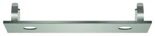 GROHE Deckenbrause-Abdeckung Rainshower Aqua 104993, 2 Strahlbildner supersteel, 104993DC00 104993DC00