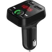 FELIXLEO Zigarettenanzünder-Verteiler FM Transmitter KFZ Dual USB Bluetooth Auto Ladegerät Handy (1-St)
