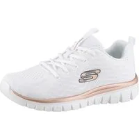 Skechers Graceful - Get Connected Sneaker Freizeitschuh, Halbschuh, Schnürschuh für die Maschinenwäsche geeignet