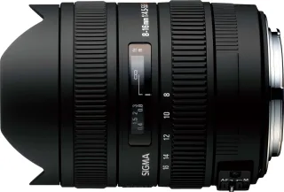 Sigma AF 8-16mm 1:45-56 DC HSM [für Canon] schwarz