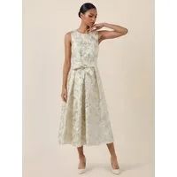 Apart Brautkleid mit schimmerndem Strukturmuster