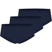 Schiesser Panty 3er Pack Invisible Cotton (Spar-Set, 3-St) Panty - Baumwolle - Nahtlos