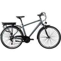 Zündapp E-Bike Trekkingrad Z802 Herren, 21 Gang Shimano Altus RD-M310 Schaltwerk, Kettenschaltung, Heckmotor, 374 Wh, Pedelec, Elektrofahrrad für Herren