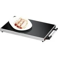 Warmhalteplatte WPR 307/E edelstahl/schwarz, 300 Watt