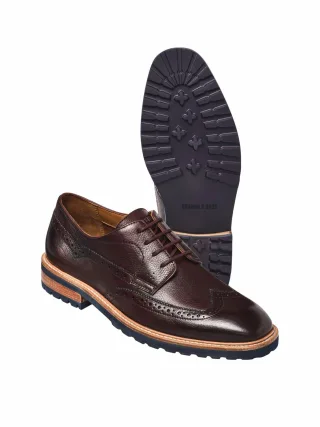 Gordon & Bros Herren Budapester Monteo Rot Obermaterial, Futter und Decksohle: Rindleder