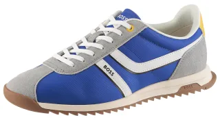 BOSS ORANGE Sneaker "Zayn Lowp" Freizeitschuh, Halbschuh, Schnürschuh im Retro-Look
