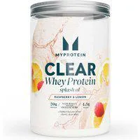 Clear Whey Isolat - 420G - 15Portionen - Raspberry & Lemon - Splash