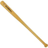 normani Baseballschläger Holz Baseballschläger 32 Lumber, Eschenholz, 32 ", Holzbaseballschläger mit Knauf am Griffende