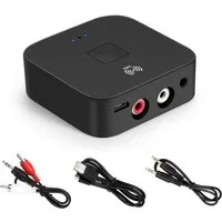 TUWENA NFC Bluetooth 5.0 Audio Empfänger,HiFi Wireless Audio Adapter Receiver Bluetooth-Adapter