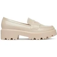 DeeZee Deezee Damen-Loafers Beige LE601-2 Mokassin