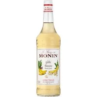 MONIN Getränke-Sirup, Monin Gelbe Banane Sirup mit natürlichem Aroma 1000ml