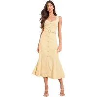LIPSY A-Linien-Kleid Lipsy Fit-and-Flare-Midaxikleid, Bouclé, Regular (1-tlg)