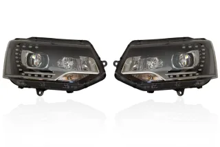 Bi-Xenon Scheinwerfer LED TFL für VW T5 GP