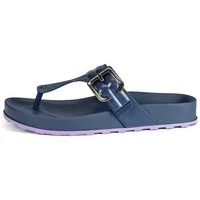 Zaxy GLIDE AD - Badelatschen / Slides Pantolette Alltags-Pantolette für Damen - verstellbare Riemen für perfekten Halt