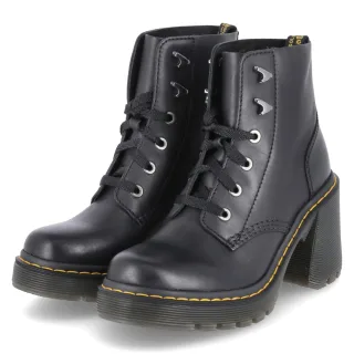 Dr. Martens Schnürstiefeletten JESY  Schwarz - Gr. 37 -  Leder und Textil