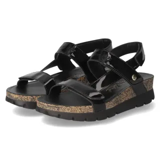 Panama Jack Sandalen SELMA - Gr. 40 - Schwarz - Lackleder