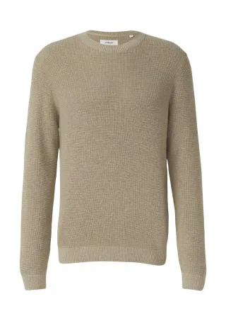 s.Oliver Red Label - Strickpullover beige - Gr. - 3XL