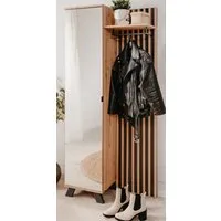 Furn.Design Kompaktgarderobe Madem (Garderoben-Set in Artisan Eiche, 80 x 190 cm) mit Schuhschrank
