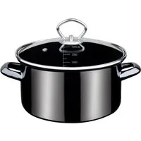 GSW Fleischtopf Profi-Black-Star, Stahl-Emaille (1-tlg), Induktion