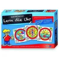 Noris Spiel Lern die Uhr