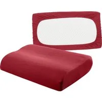 bellana Kissenbezug Universal Jersey, (2 Stück), passend für Nackenstützkissen