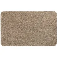 matches21 HOME & HOBBY Fußmatte Große Schmutzfangmatte für innen beige meliert in 50x80 cm, rechteckig, Höhe: 6 mm, Saugstarke Sauberlaufmatte als waschbarer Türmatte Fussabtreter