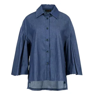 Indigo Denim Style Jacke