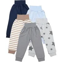 TupTam Pumphose Pumphose Baby 5er Pack Unisex – Bequeme Baby Hose aus Baumwolle