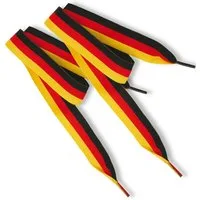 Fries Schnürsenkel 1 Paar Deutschland Schnürsenkel 130 cm WM EM Fußball Party, Deutschland Farben