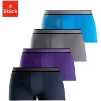 H.I.S Hipster (Packung, 4-St) knapp sitzende Boxershorts aus Baumwollmischung