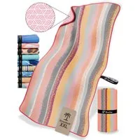 NirvanaShape Strandtuch Reise Handtuch Strandtuch XXL - Strandhandtuch, Mikrofaser Badetuch