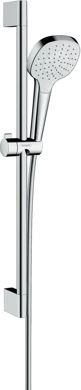 Hansgrohe Brausenset Croma Select E 1jet/Unica 650mm weiss/chrom, 26584400 26584400