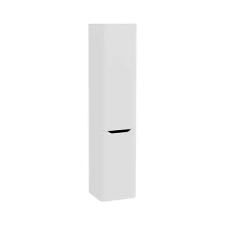 VitrA New Integra Round Hochschrank mit Wäschekorb 40 x 37 x 180 cm (BxTxH) Türanschlag Matt,70083 70083