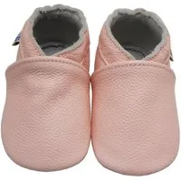 Yalion Weiche Leder Lauflernschuhe Hausschuhe Lederpuschen Rosa Krabbelschuh