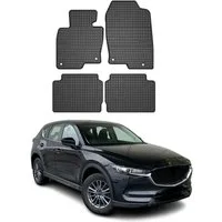 OMAC Auto-Fußmatten für Mazda CX-5 KF 2017-2025 Gummimatten Schwarz 4 tlg (4 St), für Mazda CX-5 KF 2017-2025 Mazda CX-5 KF 2017-2025, Antirutsch,Wasserfest,Einfache Installation