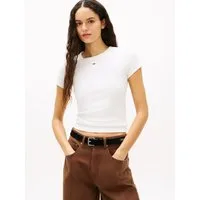 Tommy Jeans Kurzarmshirt TJW 2PACK SLIM ESSENTIAL RIB SS (Packung, 2-tlg., 2er-Pack) mit gerippter Struktur, Rundhals