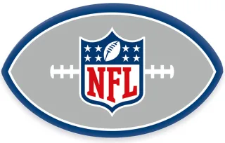 Dekokissen "NFL" hochfarbig bedruckt