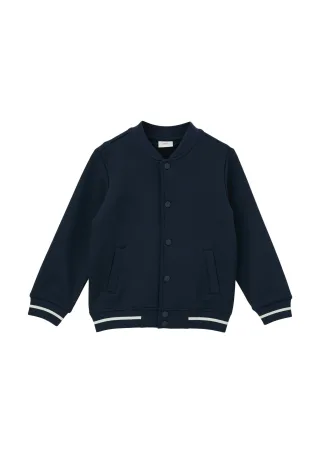 s.Oliver - Sweatshirt Jacke blau - Gr. - 122